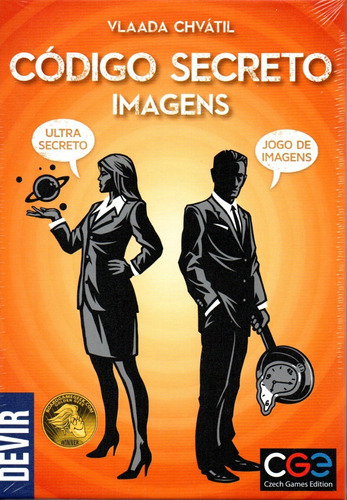 Imagem 1 de 2 de Jogo Codigo Secreto Imagens - Devir - Bonellihq D21