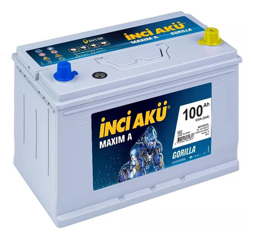 Batería Inci Akü 12v 150amp (100ah) Europea 2 Años De Gtia