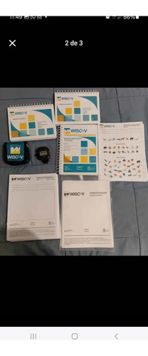 Test Psicométrico Wisc V Bateria Completa Weschler