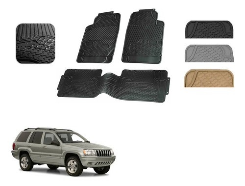 Kit Tapetes 3pz Big Truck Jeep Grand Cherokee 1999 A 2004