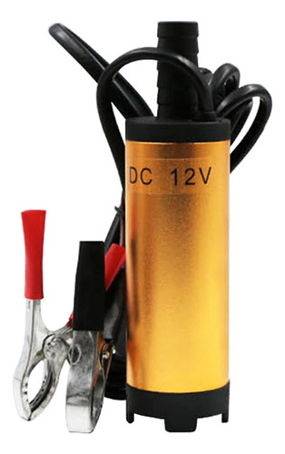 Bomba De Aceite Eléctrica Sumergible Dc 12v/24v De Agua Port