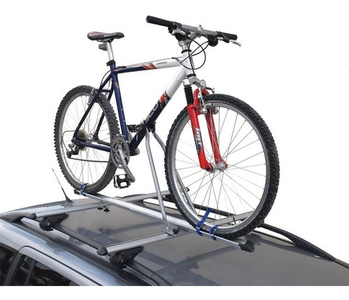 Imagen 1 de 6 de Porta Bicicleta De Techo Para Auto Ruedas Anchas Rodado 29
