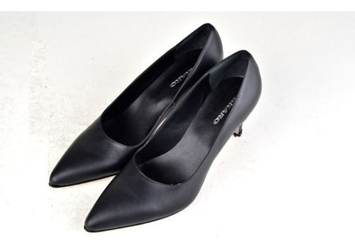 Imagen 6 de 8 de Stilettos Zapatos Tacos De Mujer De Cuero Yani - Ferraro