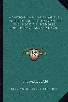 Libro A Critical Examination Of The Evidences Adduced To ...