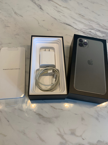 Iphone 11 Pro Max 256 Gb Verde Medianoche Impecable Verde Oscuro (Usado)