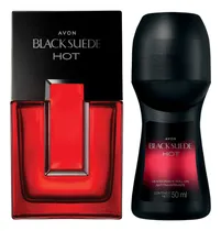 Comprar Black Suede Hot Fragancia De Hombre Con Desodorante Avon