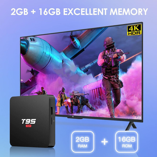 Easytone Android Tv Box 100, Android Box De 2 Gb De Ram Y 16
