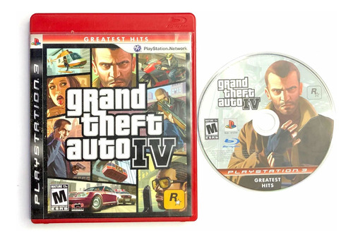 Grand Theft Auto 4 Gta Iv - Juego Original Playstation 3