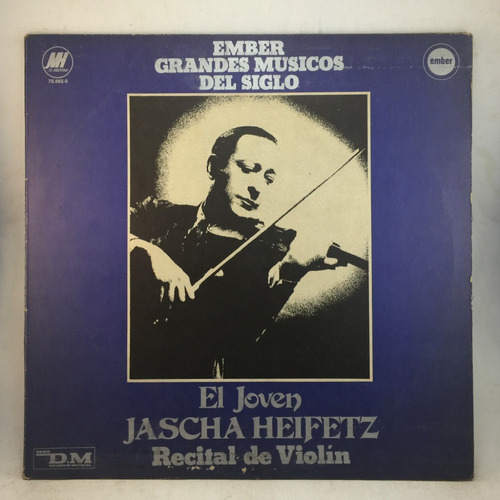 Jascha Heifets -Violin - Vinilo Lp