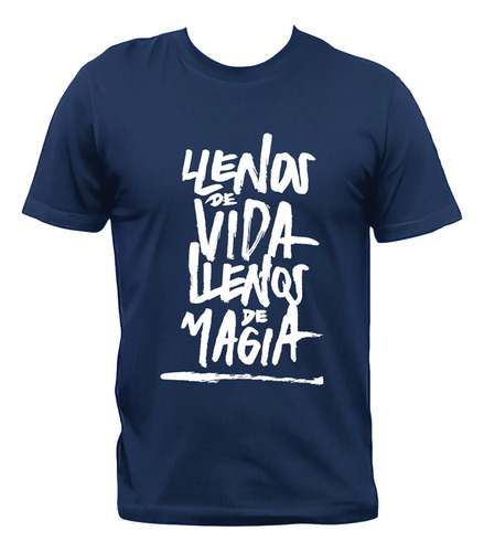 Remera La Vela Puerca Llenos De Magia Rock Algodón Premium