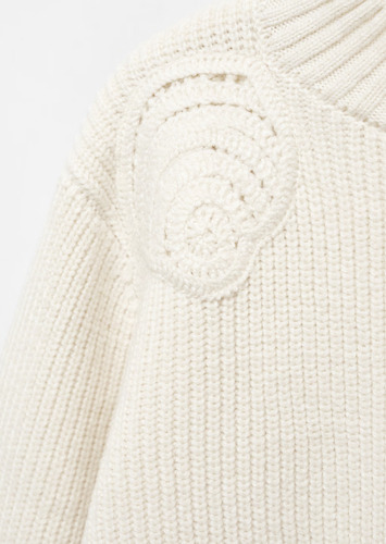 Sweater Pulover Cuello Alto Mango