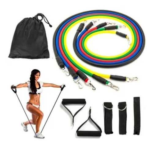 Imagen 4 de 8 de 5 Ligas De Resistencia Ejercicios Ligas Elásticas Crossfit