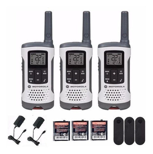 Imagen 2 de 5 de Handy Motorola Walkie Talkie T260tp Trio Ivox/vox 40km