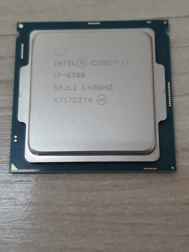 Imagem 1 de 1 de Processador Gamer Intel Core I7-6700 De 4 Núcleos E 3.4ghz 