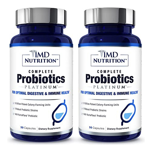 1md Nutrition Probioticos Completos Platino | Apoya La Salud