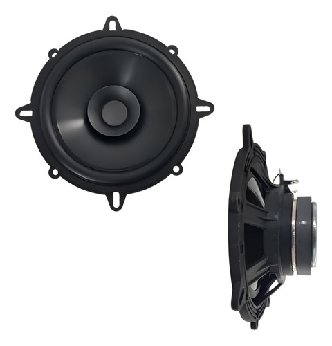 Kit 6 Alto Falantes Bomber 5 Pol 50w 4 Ohms Porta Carro Som Cor Preto