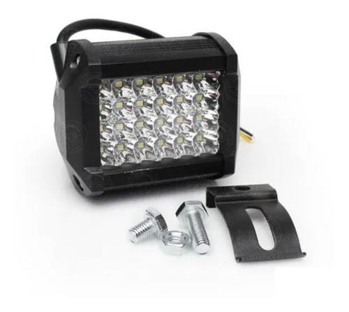 Faro Neblinero 24 Led Con Estrobo Auto Camioneta Moto 12v 