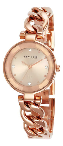 Relógio Seculus Rose Feminino 77100lpsvrs2