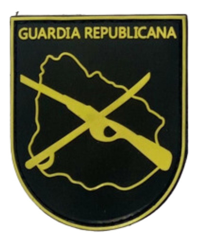 Parche Táctico Engomado Goma Uruguay Guardia Republicana