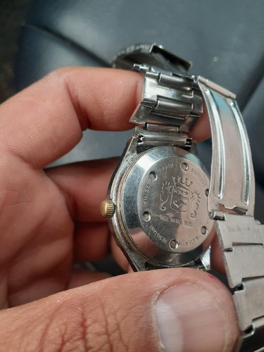 Imagen 3 de 3 de Jt Antiguo Reloj Sicura Automático Suizo De Coleccion