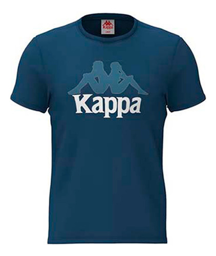 Polo Kappa Authentic Estessi Blue Opal Hombre