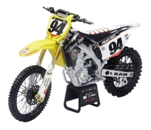 Moto Suzuki Rmz 450 Ken Roczen Escala 1:12 New Ray