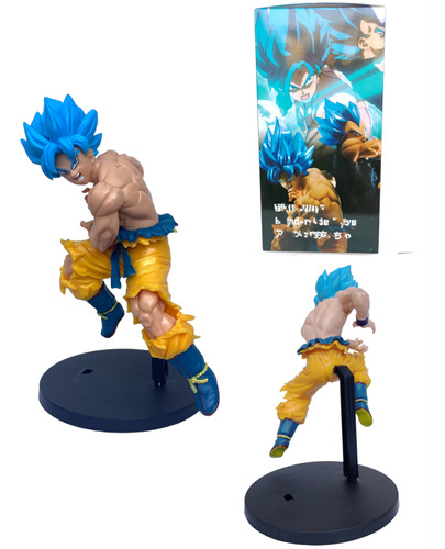 Figura Dragon Ball Goku Blue 17 Cm