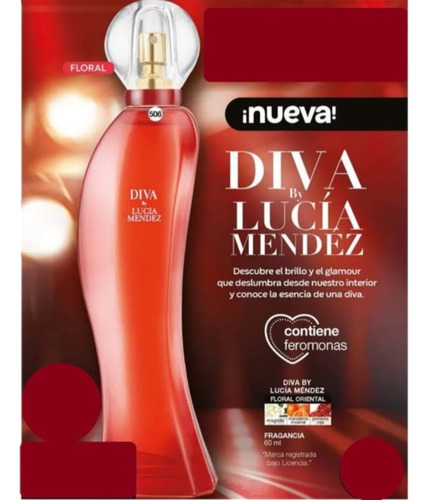 Diva By Lucía Mendez Colonia Mujer Fuller 60ml