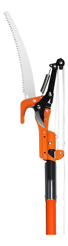 Sierra Podadora Extensible 2.2 A 8.2m Para Ramas Altas Vevor Naranja