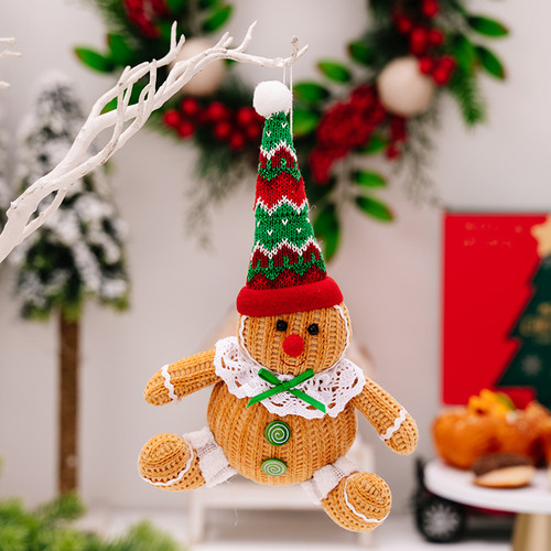 Set De Muñecas Navideñas Gingerbread Man De 2 Piezas