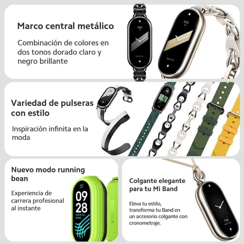 Banda Inteligente Xiaomi 8 Versión Global Con Monitor De Fre
