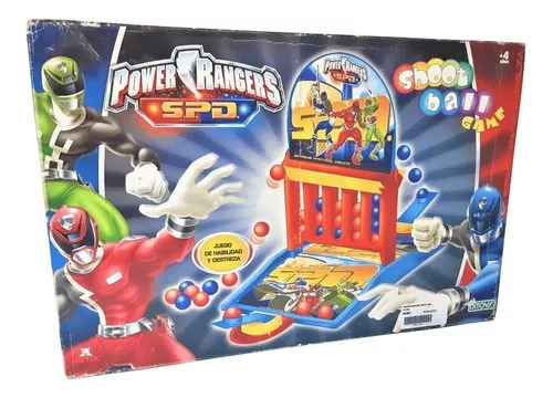 Juego De Mesa Power Rangers Shoot Ball -caja Dañada- Premium