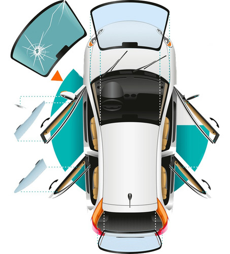Vidrio Lateral Delantero Peugeot 208 2013-2019