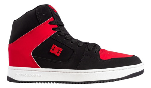 Botita Dc Shoes Modelo Manteca 4 Hi Negro Rojo Exclusiva