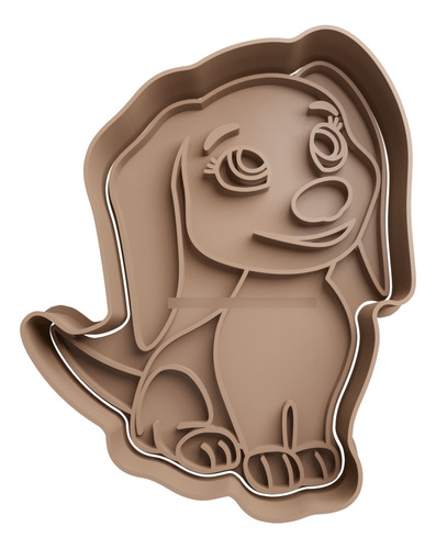  Cortador De Galletas Patrulla Canina Liberty 5cm