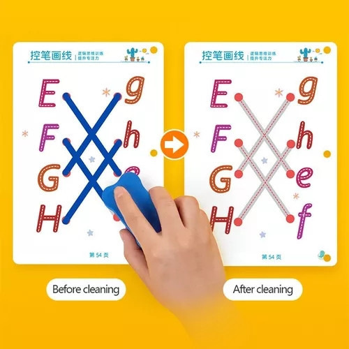 Kit De Educação Infantil Reutilizável Para Livros De Brinque