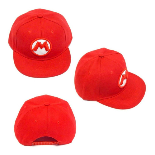 Gorra Snapback Super Mario Bros Niños Galaxy World Broche