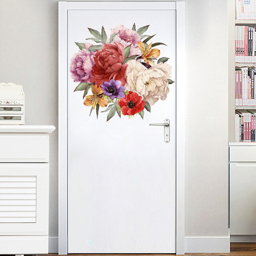 Decoración De Sala De Estar Ks6782 Con Estampado De Rosas De