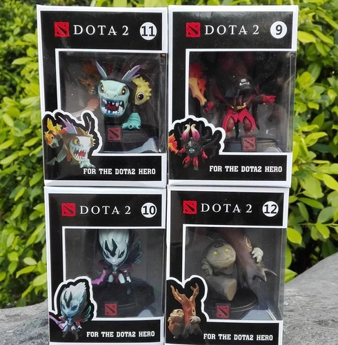 4 Peças De Bonecos De Jogo Dota 2 Slark Tiny Doom Action Fig