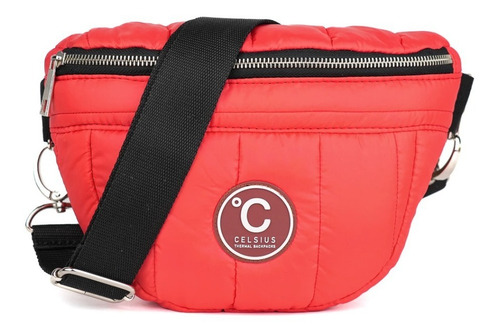 Riñonera Termica Impermeable Celsius Ginebra Colores Color Rojo Diseño De La Tela Lisa