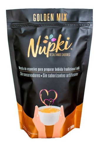 Imagen 3 de 10 de Pumpkin Spice 500g Mezcla Especias Otoño + Leche Dorada 300g