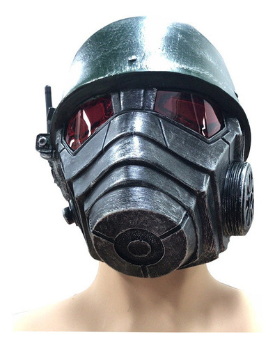 · Casco De Simulación Del Juego Halloween Cos