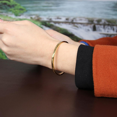 Brazalete De Material Acero De Para Mujer 2 Uds. Brazalete 1