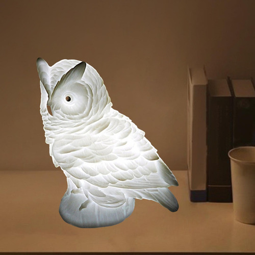 Nuevo Iluminación Creativa De Escritorio Con Forma De Búho,