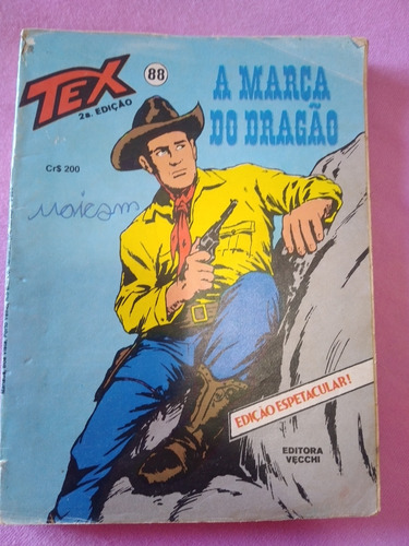 Tex 88 A Marca Do Dragão 2º Edição Ed. Vecchi (Usado)