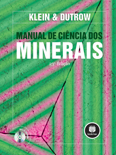 Manual de Ciência dos Minerais, de Klein, Cornelis. Bookman Companhia Editora Ltda., capa mole em português, 2011