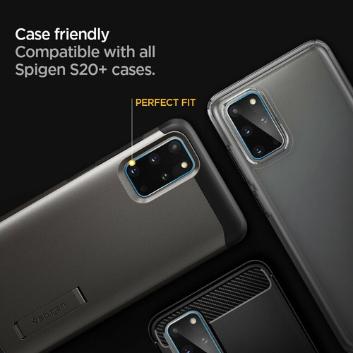Vidrio Templado Camara Trasera Spigen Full Cover S20 Plus X2