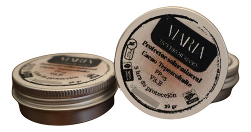 3 Protector Solar Mineral De Cacao-tepezcohuite