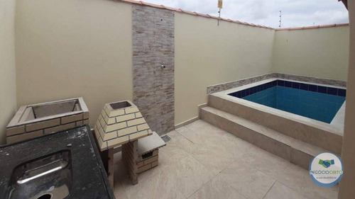 Imagem 2 de 6 de Casa Com 2 Dormitórios À Venda, 47 M² Por R$ 189.000,00 - Cibratel Ii - Itanhaém/sp - Ca0621