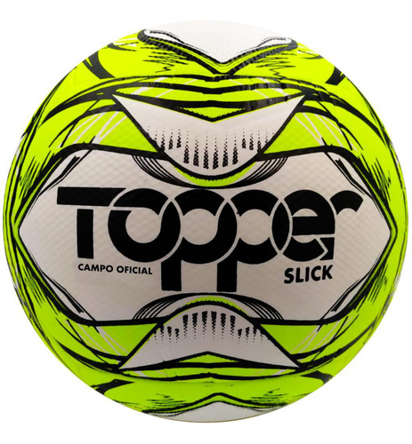 Bola Futebol Campo Topper Slick 2020 Oficial Verde 410g-450g